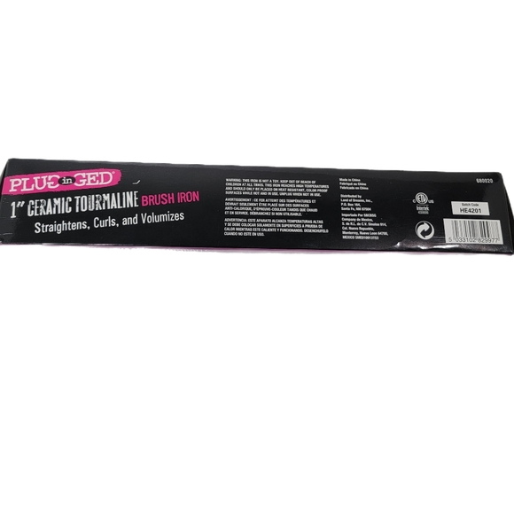 Plug in Ged 1" Tourmaline ceramic bubble curling Plugged In - Picture 4 of 6